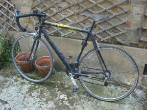 A bicicleta que usei durante os meus dias em Londres